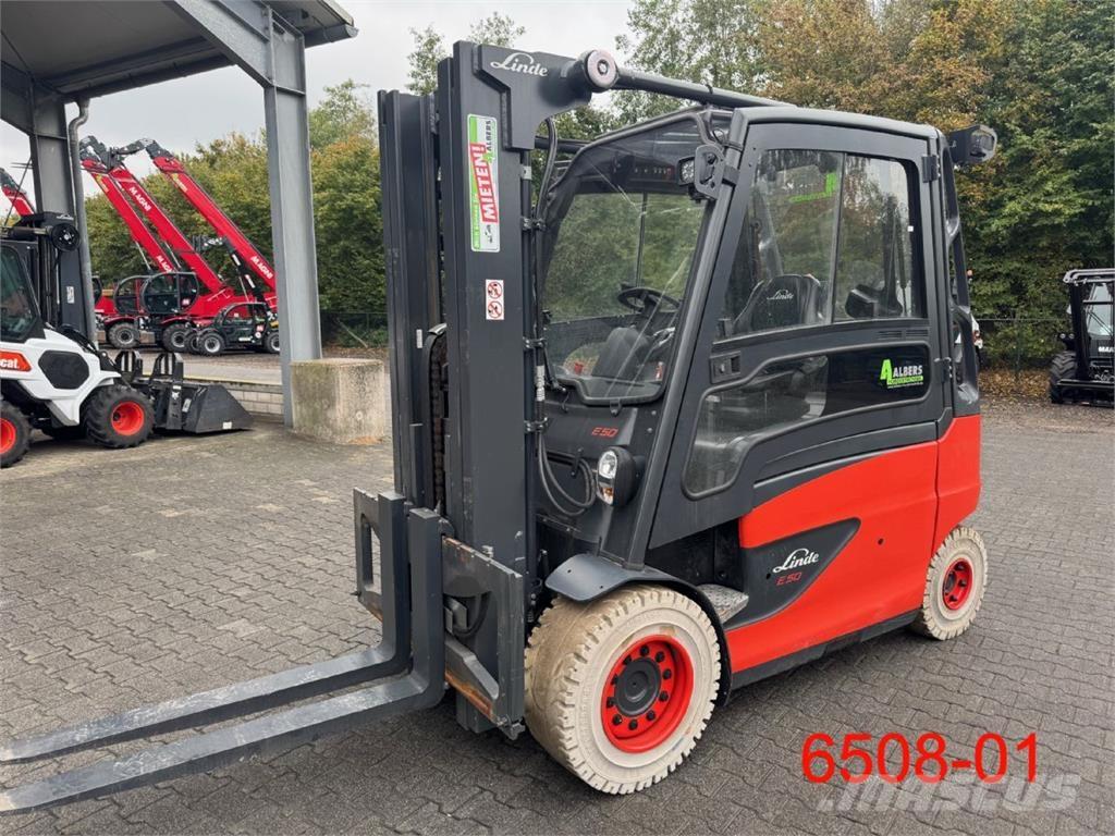 Linde E 50 HL 01 Akumulátorové vozíky