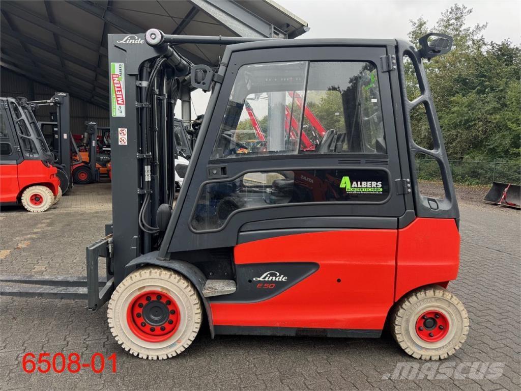 Linde E 50 HL 01 Akumulátorové vozíky
