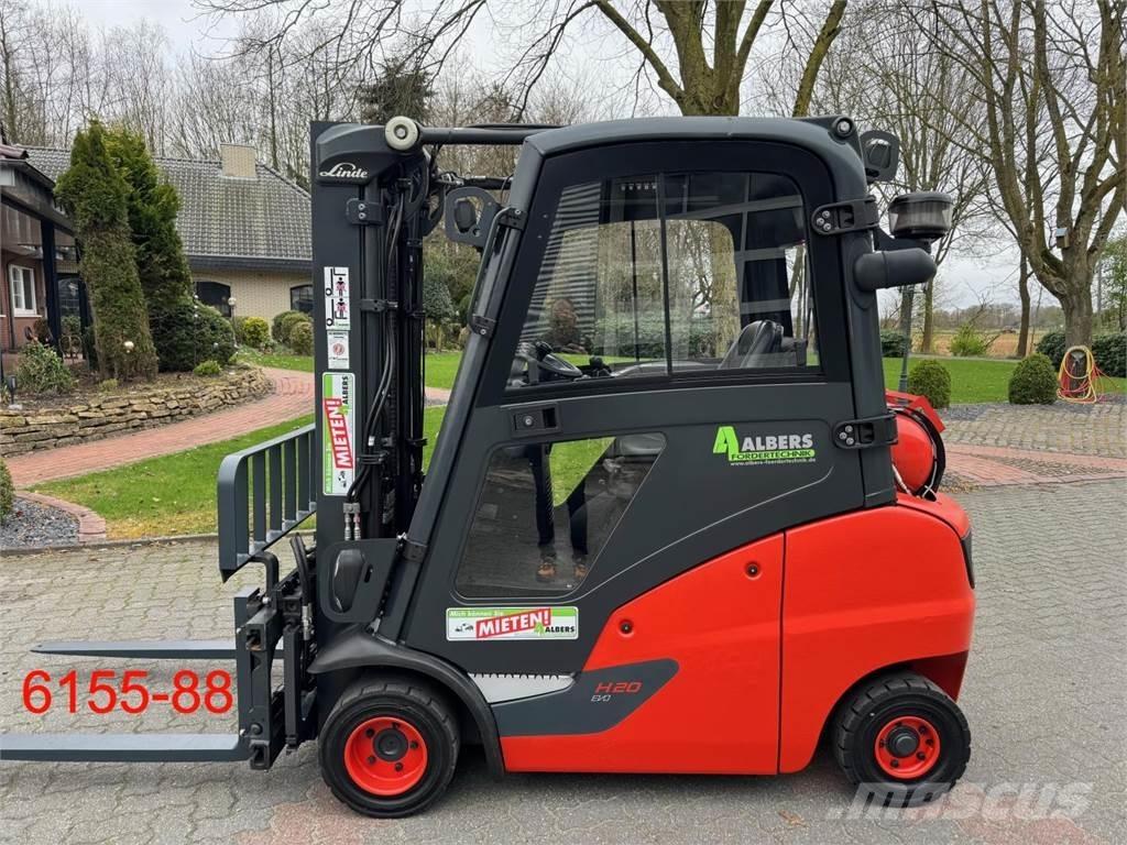 Linde H 20 T 01 LPG vozíky