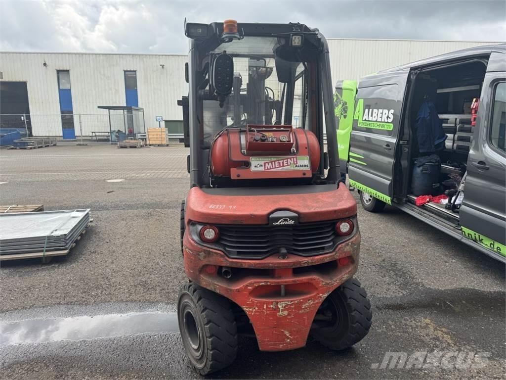 Linde H 35 T 01 LPG vozíky