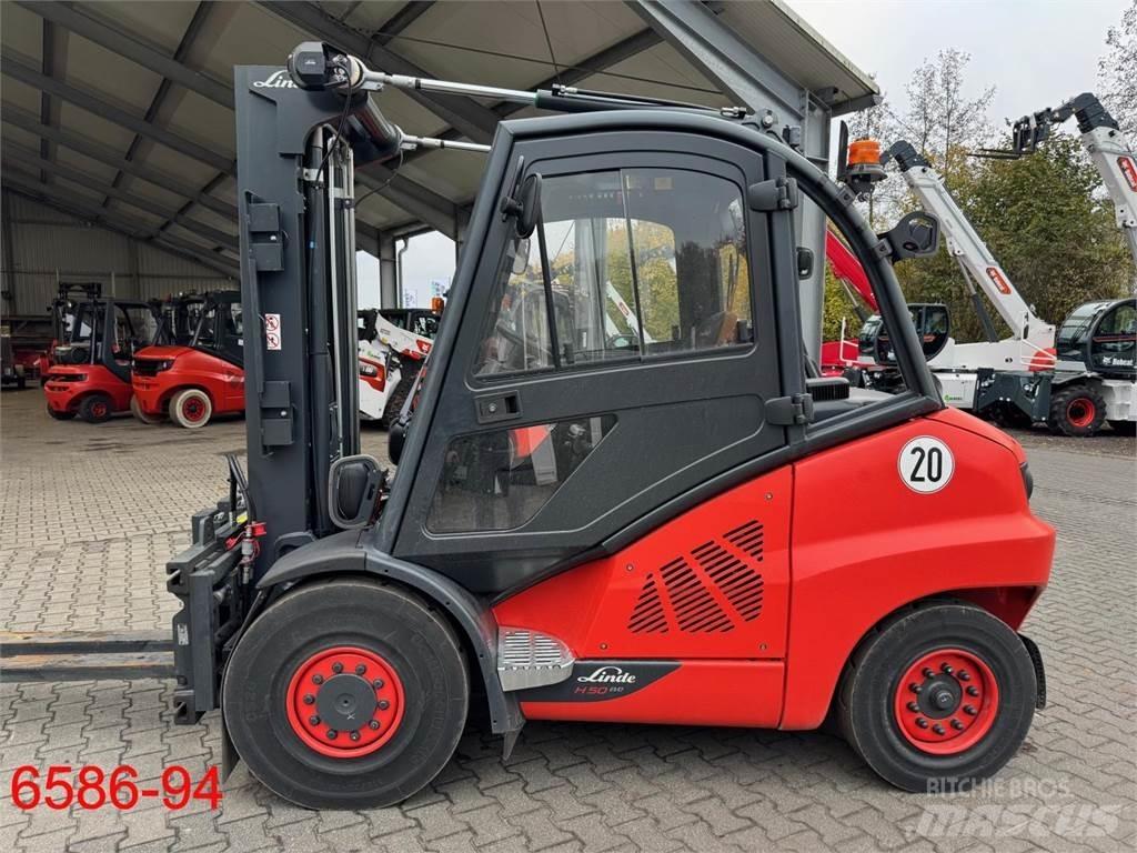 Linde H 50 D - 02 / 600 Dieselové vozíky