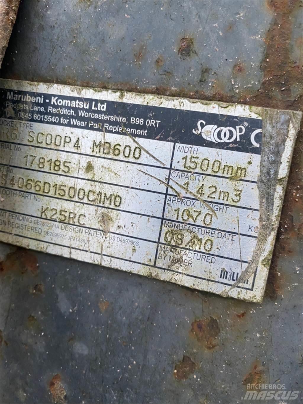  1500mm Lopaty