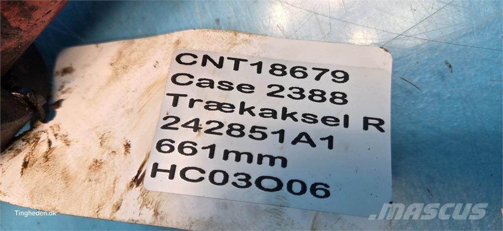 CASE 2388 Príslušenstvo a náhradné diely ku kombajnom