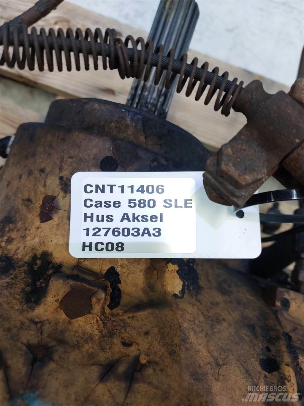 CASE 580 SLE Nápravy