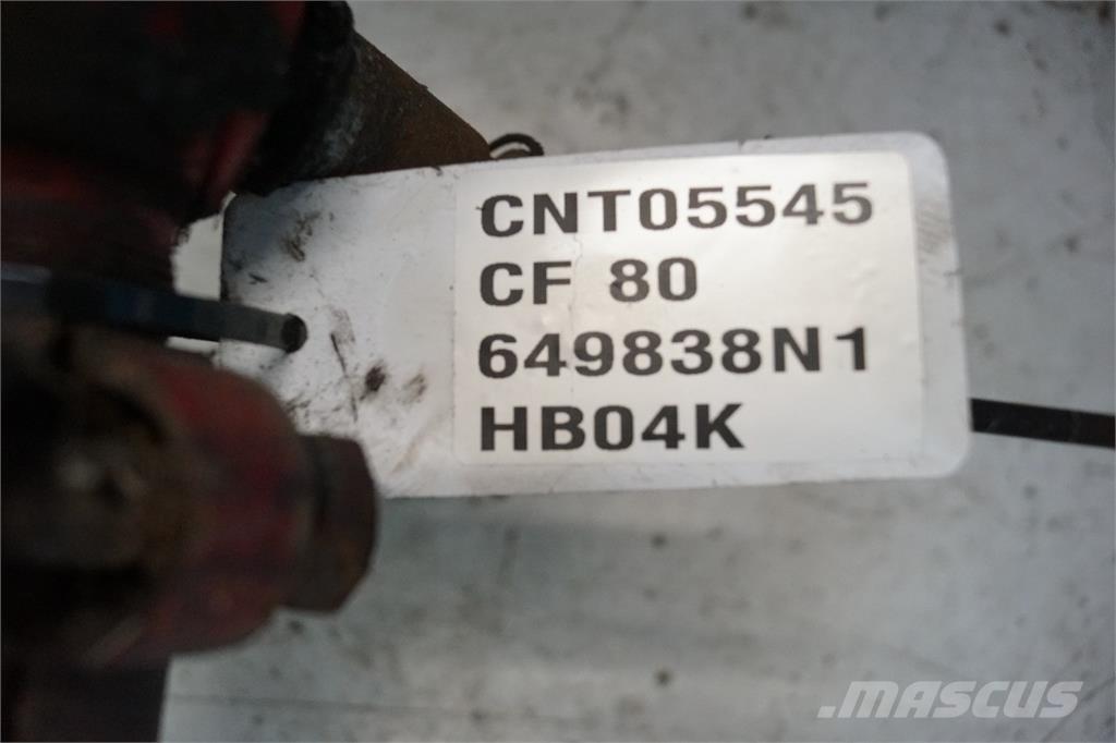 CASE CF80 Príslušenstvo a náhradné diely ku kombajnom