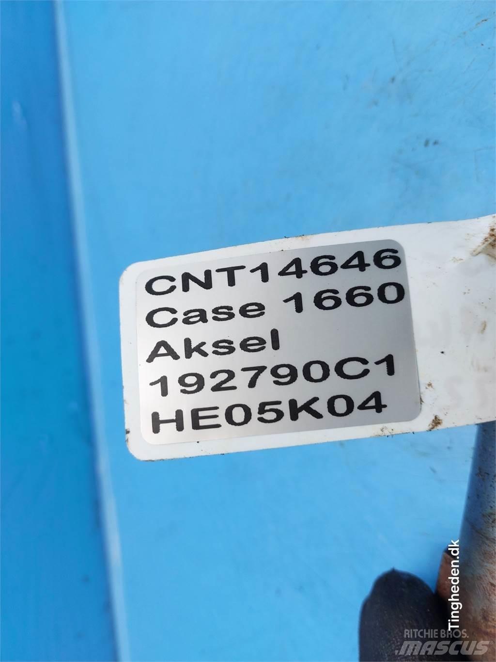 Case IH 1660 Príslušenstvo a náhradné diely ku kombajnom