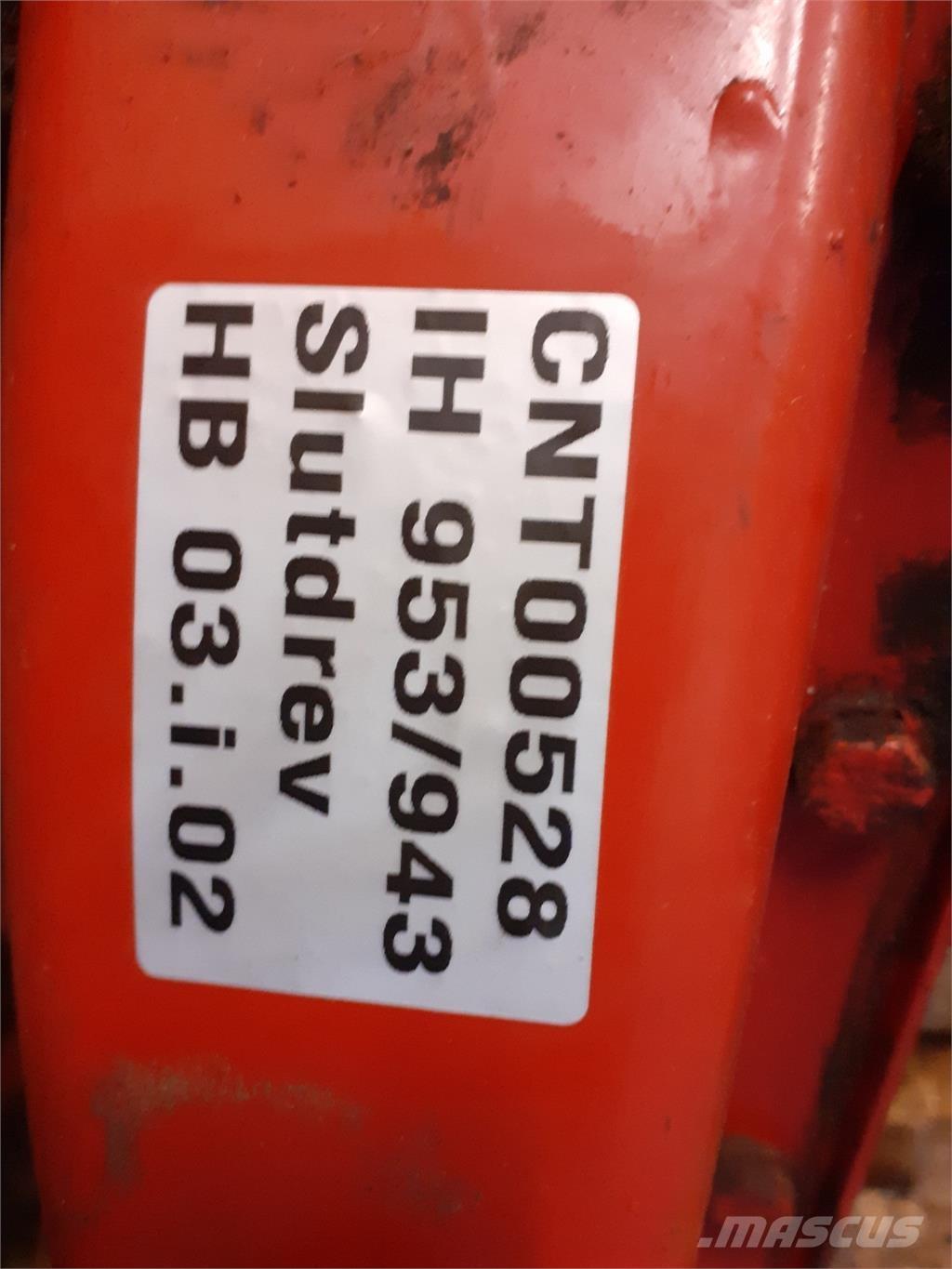 Case IH 953 Príslušenstvo a náhradné diely ku kombajnom