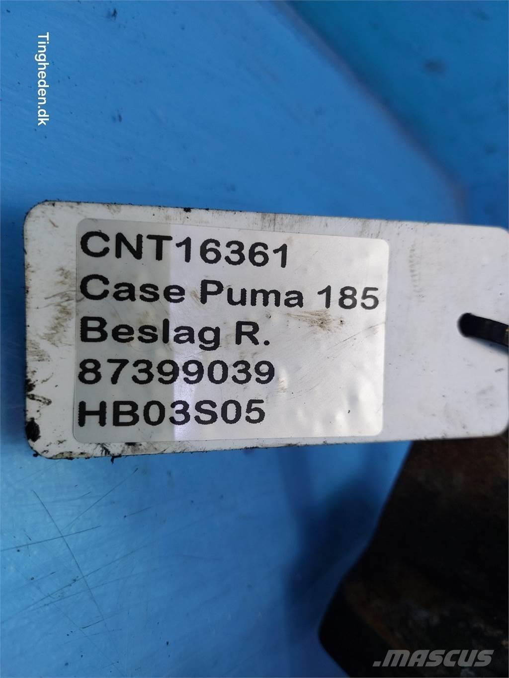 CASE Puma 185 Kabíny a interiér
