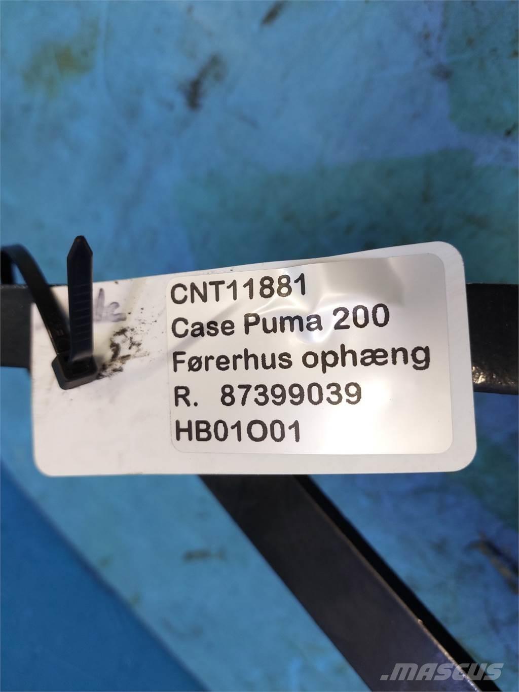 CASE Puma 200 Kabíny a interiér