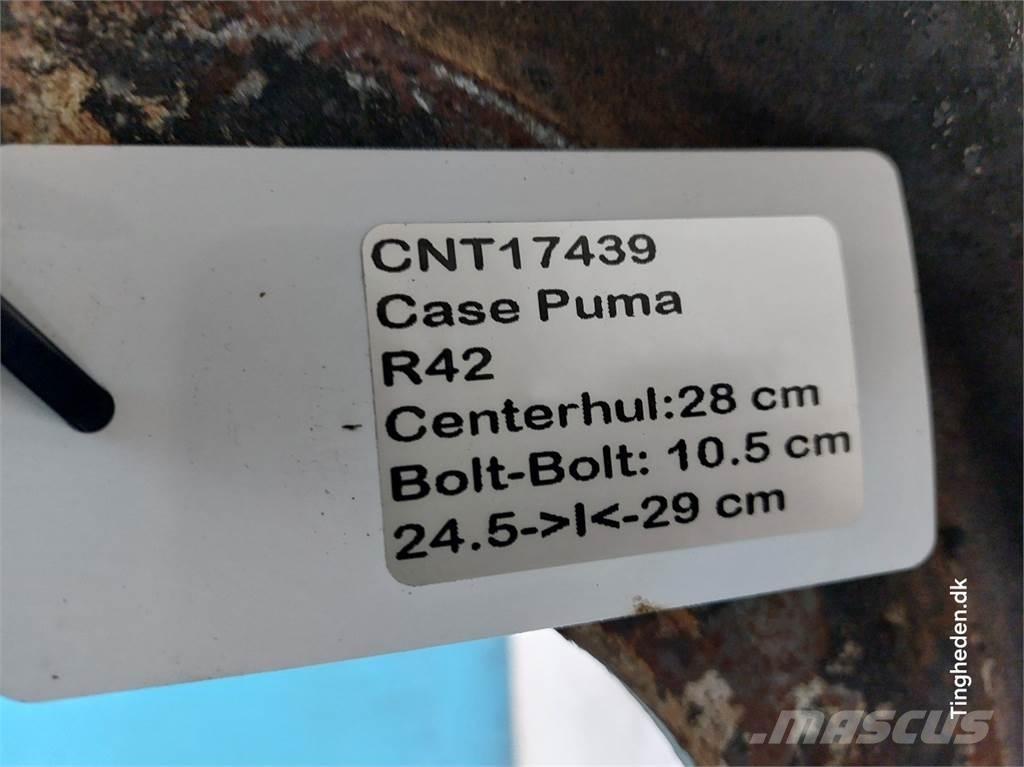 CASE R42 Pneumatiky, kolesá a ráfiky