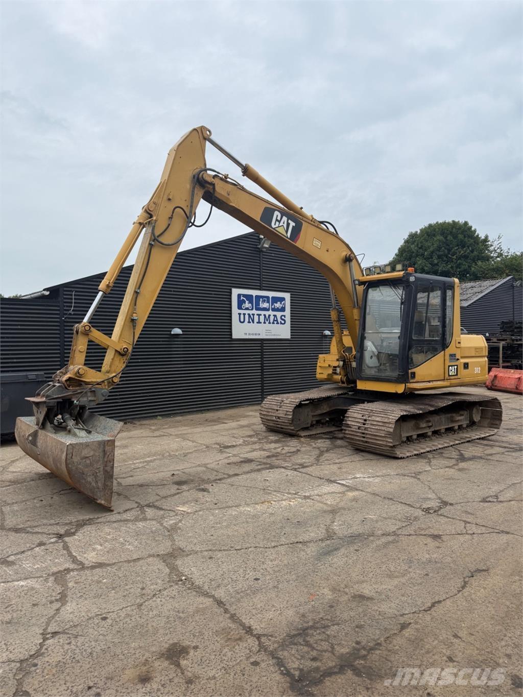 CAT 312 Pásové rýpadlá