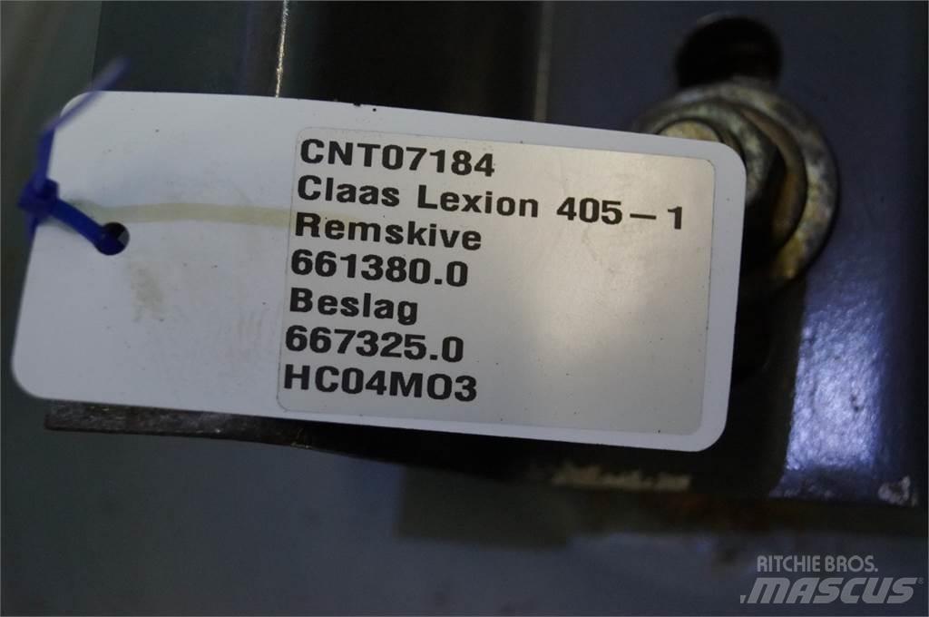 CLAAS Lexion 405 Ďalšie poľnohospodárske stroje