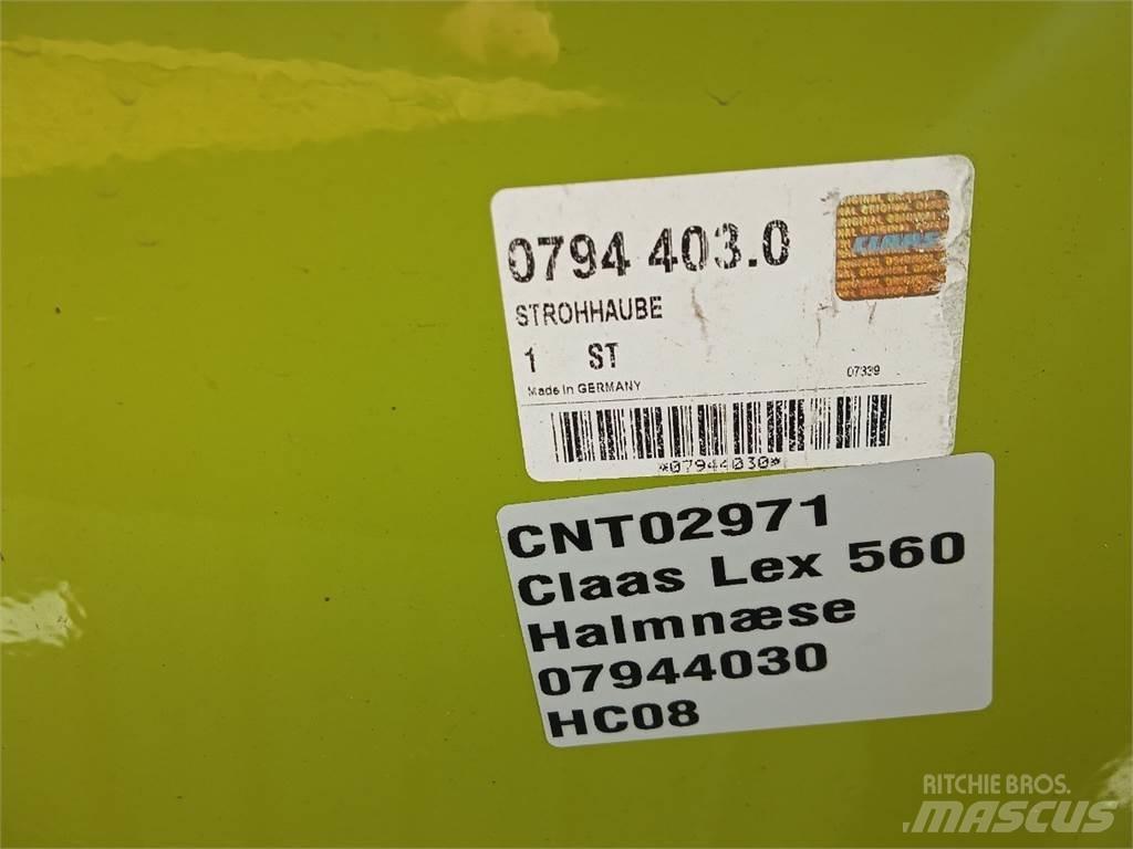CLAAS Lexion 550 Ďalšie poľnohospodárske stroje