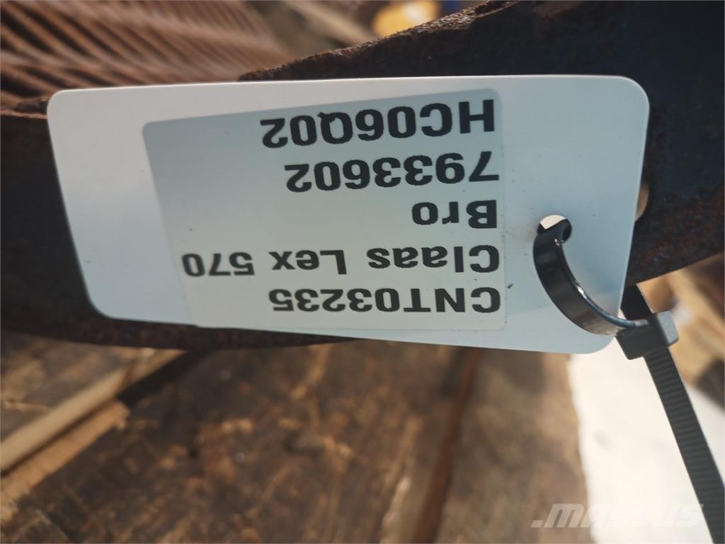 CLAAS Lexion 570 Príslušenstvo a náhradné diely ku kombajnom