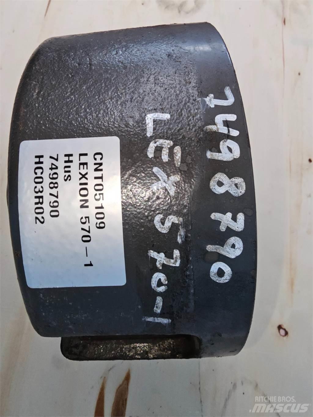CLAAS Lexion 570 Posýpače soli a piesku