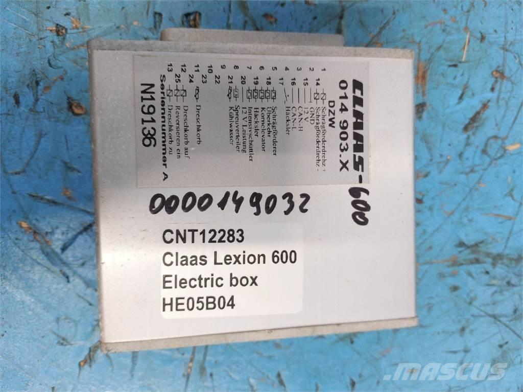 CLAAS Lexion 600 Elektronika