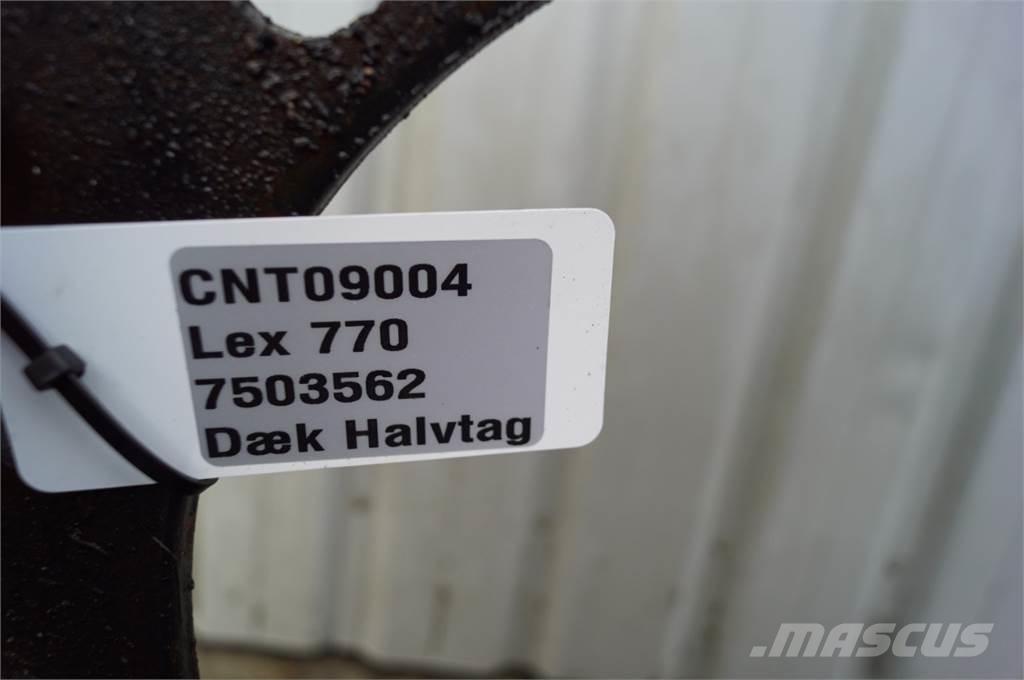CLAAS Lexion 770 Príslušenstvo a náhradné diely ku kombajnom