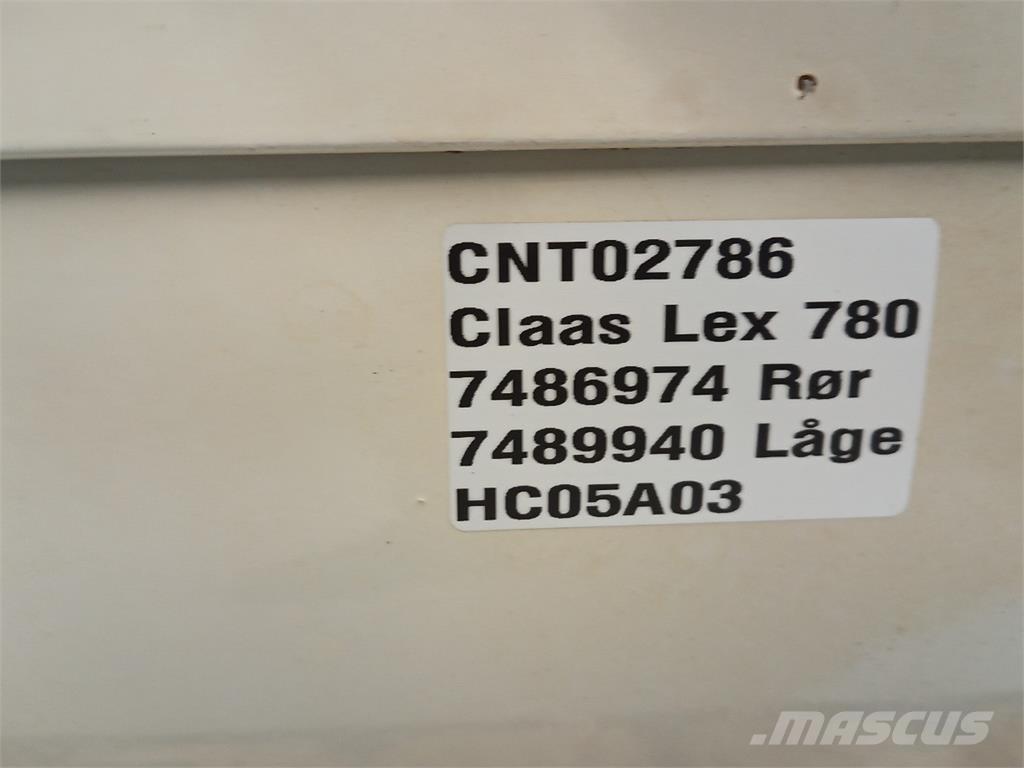 CLAAS Lexion 780 Príslušenstvo a náhradné diely ku kombajnom