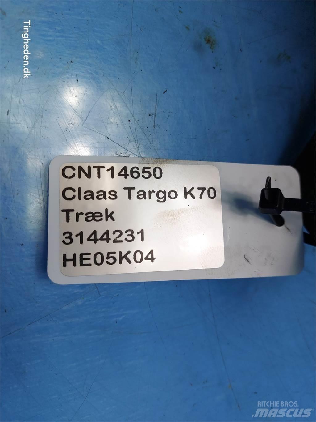 CLAAS Targo K70 Rýchlospojky