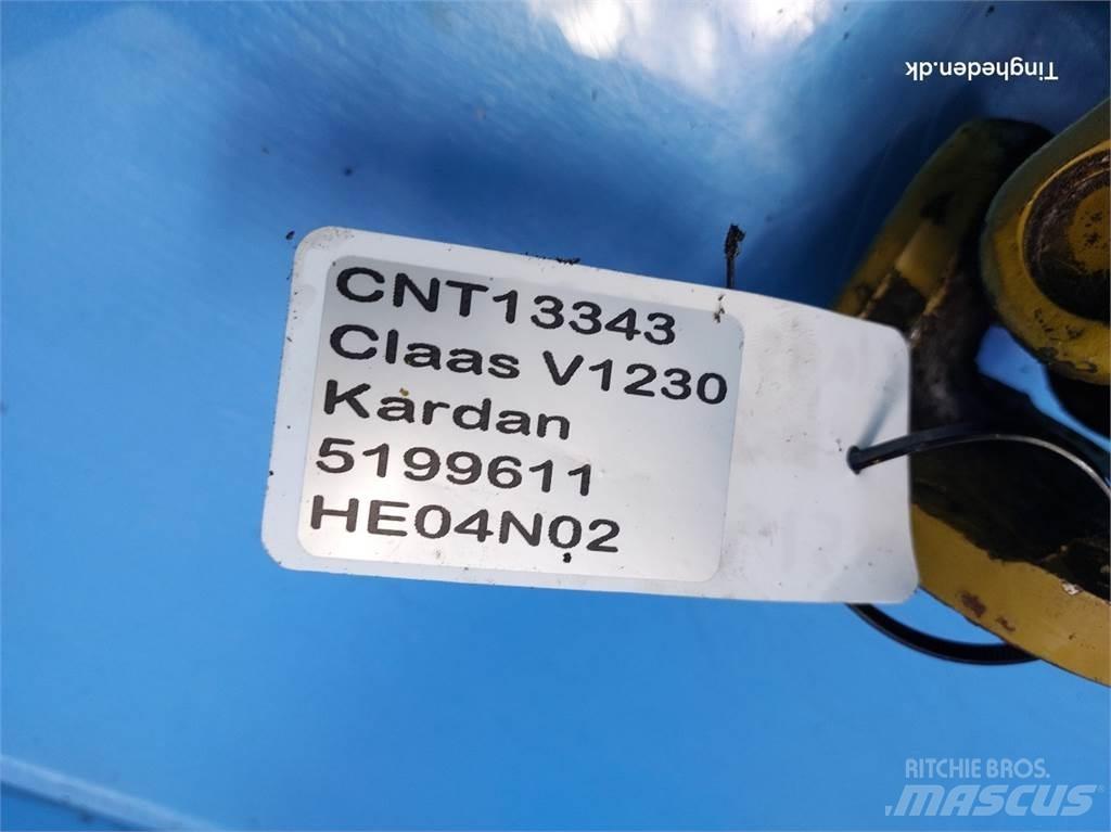 CLAAS V1230 Príslušenstvo a náhradné diely ku kombajnom