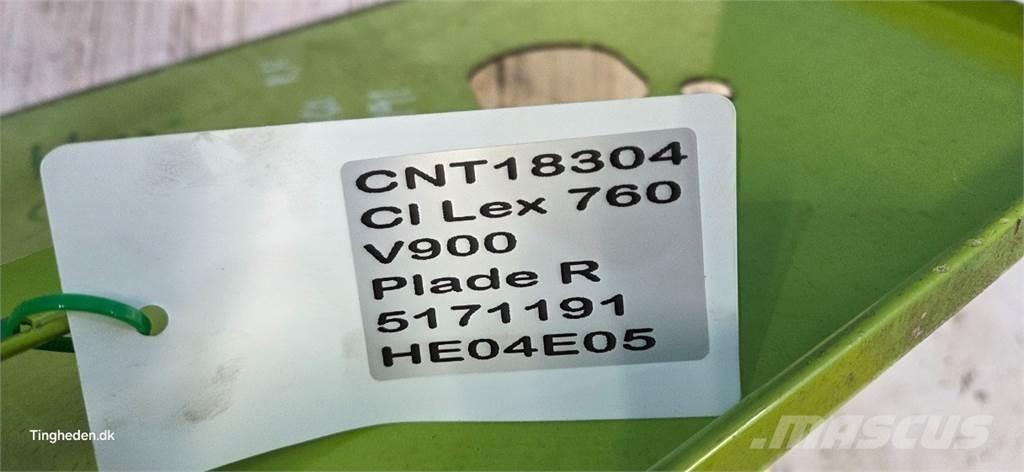 CLAAS V900 Príslušenstvo a náhradné diely ku kombajnom