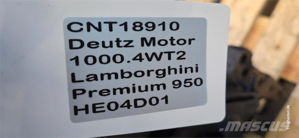 Deutz 1000.4WT2 Motory