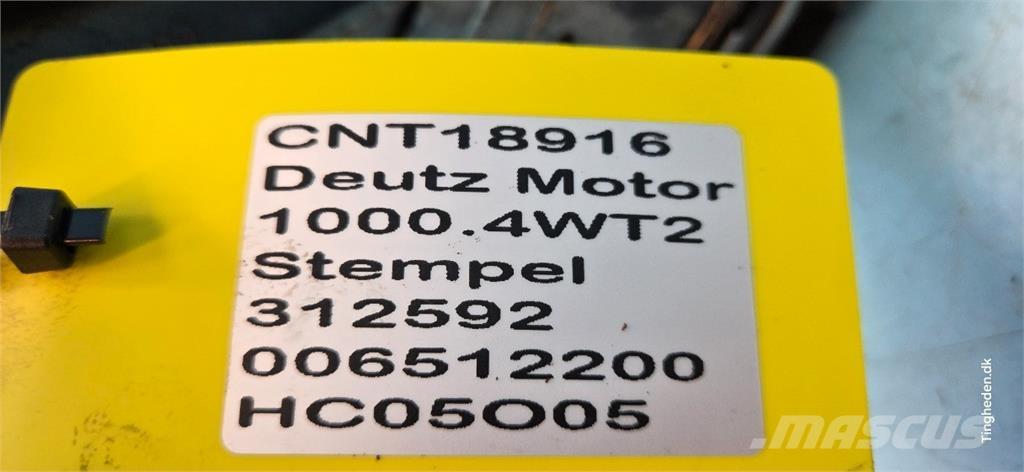 Deutz 1000.4WT2 Motory