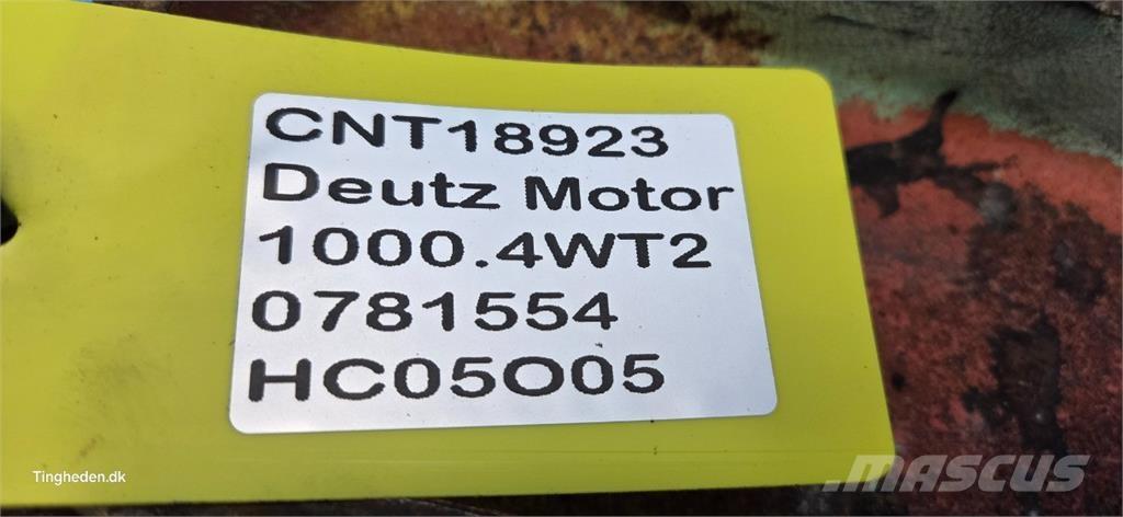 Deutz 1000.4WT2 Motory