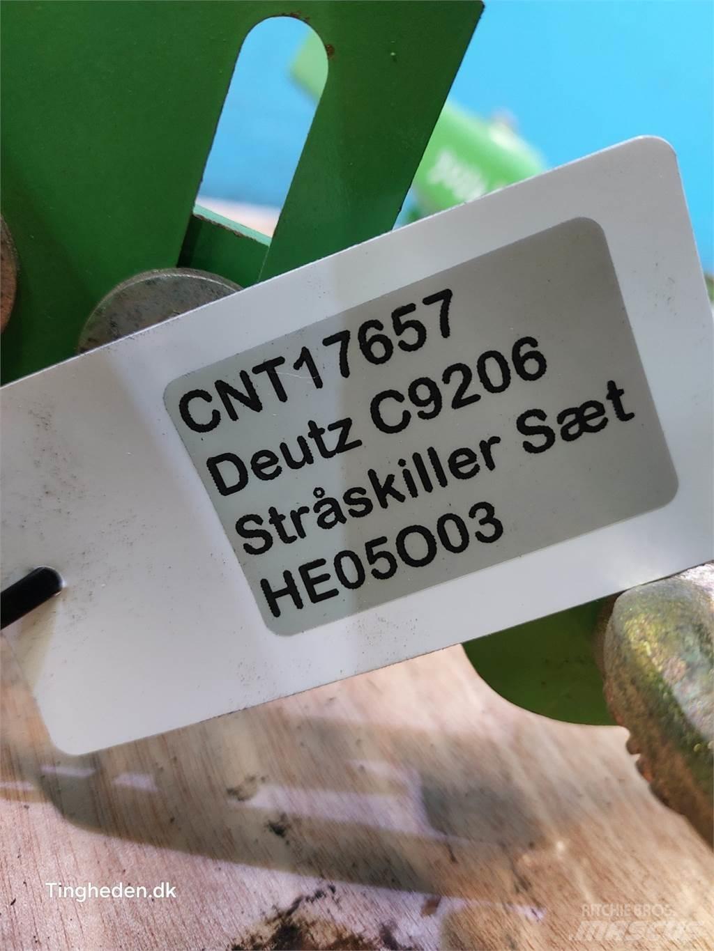 Deutz C9206 Príslušenstvo a náhradné diely ku kombajnom