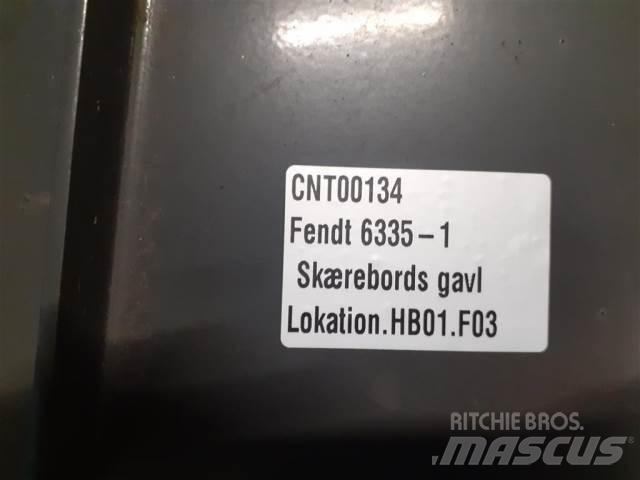 Fendt 6335 Príslušenstvo a náhradné diely ku kombajnom
