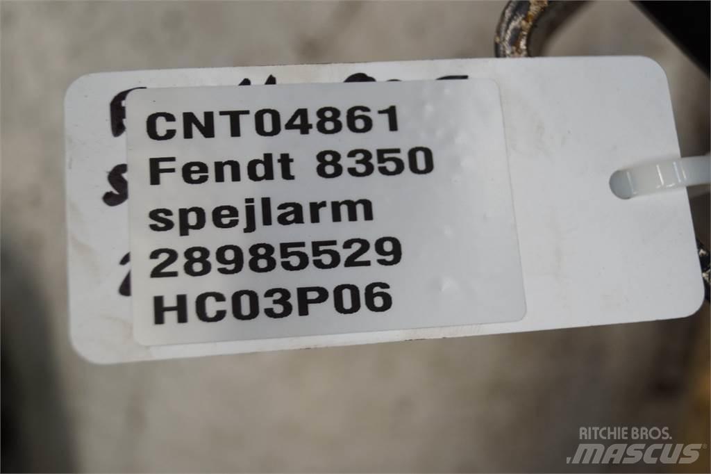 Fendt 8350 Kabíny a interiér