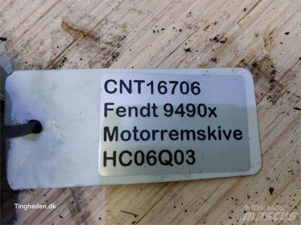 Fendt 9490X Ďalšie poľnohospodárske stroje