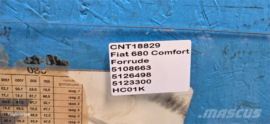 Fiat 680 Kabíny a interiér