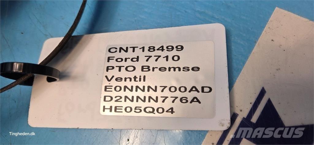 Ford 7710 Ďalšie príslušenstvo traktorov