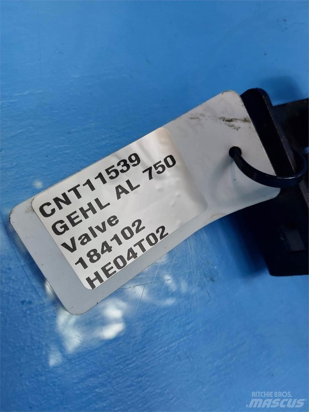 Gehl AL750 Hydraulika