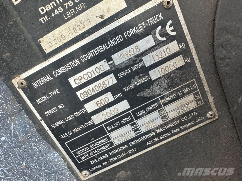 Hangcha CD100 Dieselové vozíky