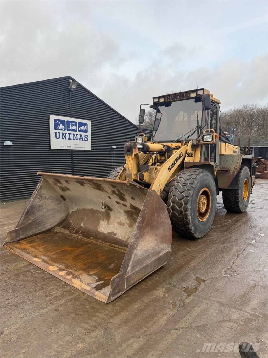 Hanomag 50E Kolesové nakladače