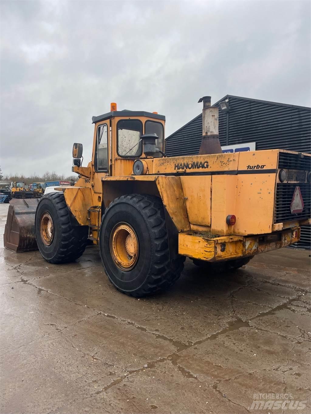 Hanomag 66C Kolesové nakladače