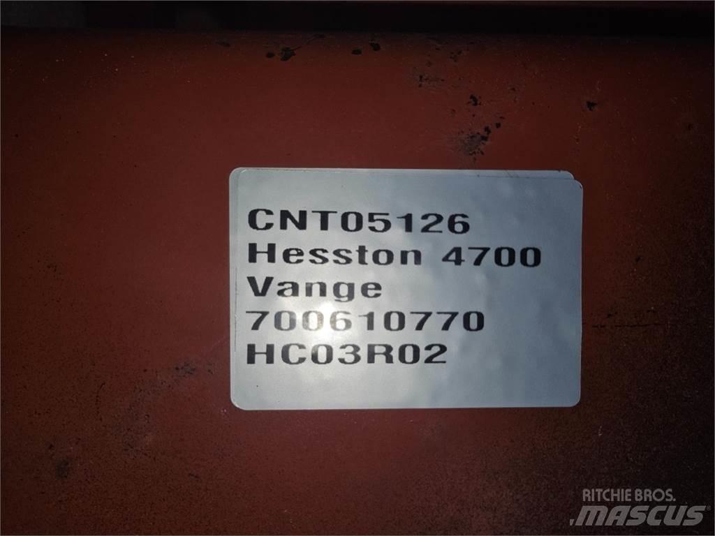Hesston 4700 Ďalšie poľnohospodárske stroje
