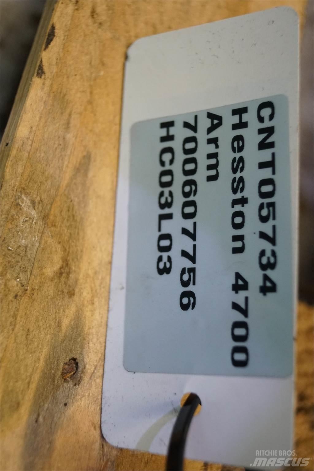 Hesston 4700 Ďalšie poľnohospodárske stroje