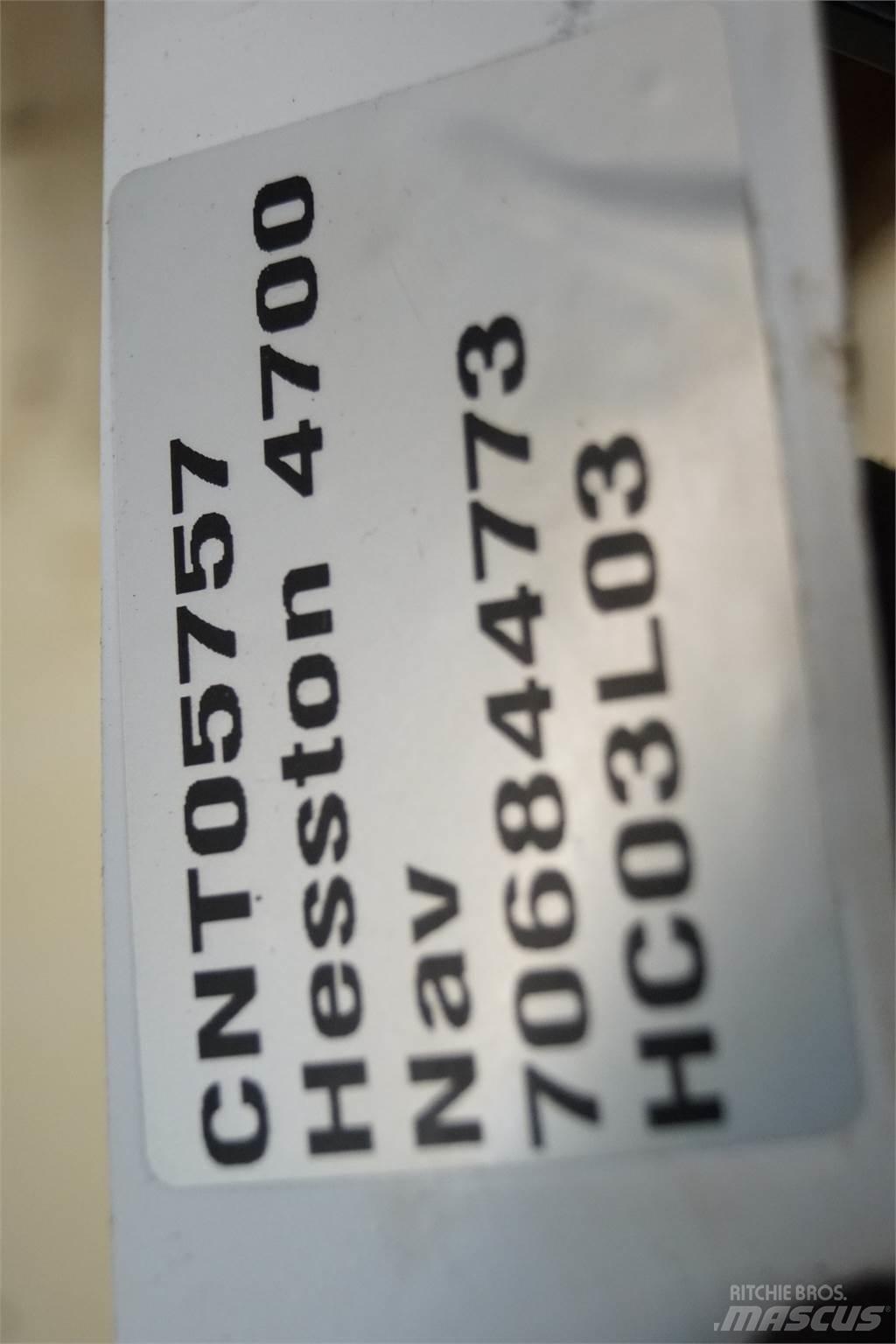 Hesston 4700 Stroje na zber krmovín-príslušenstvo