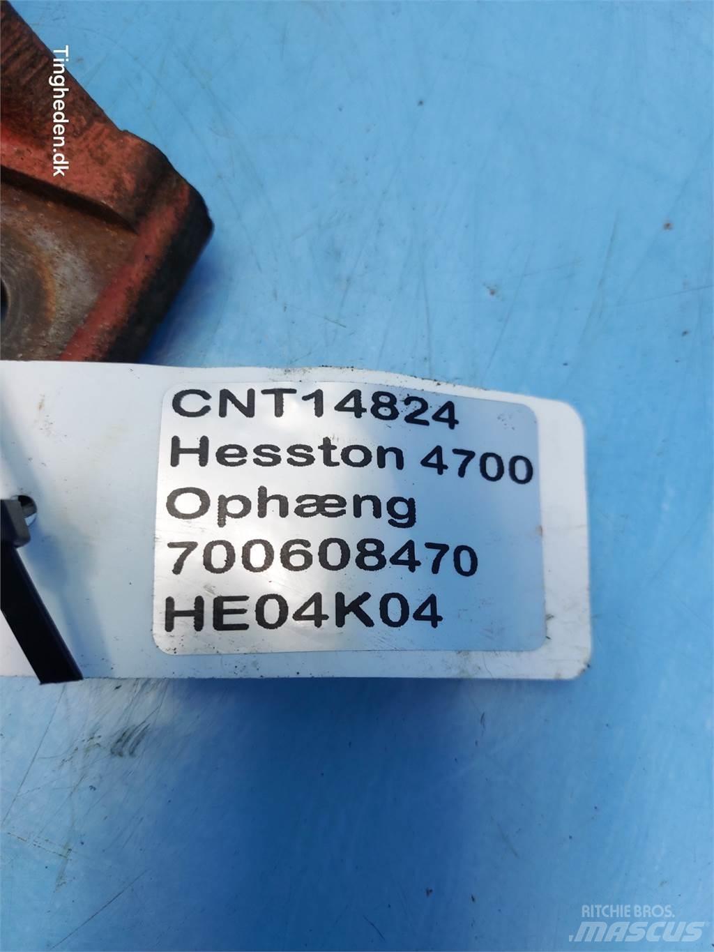 Hesston 4700 Stroje na zber krmovín-príslušenstvo