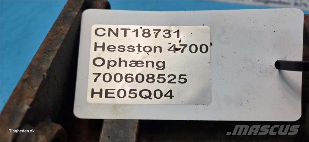 Hesston 4700 Stroje na zber krmovín-príslušenstvo
