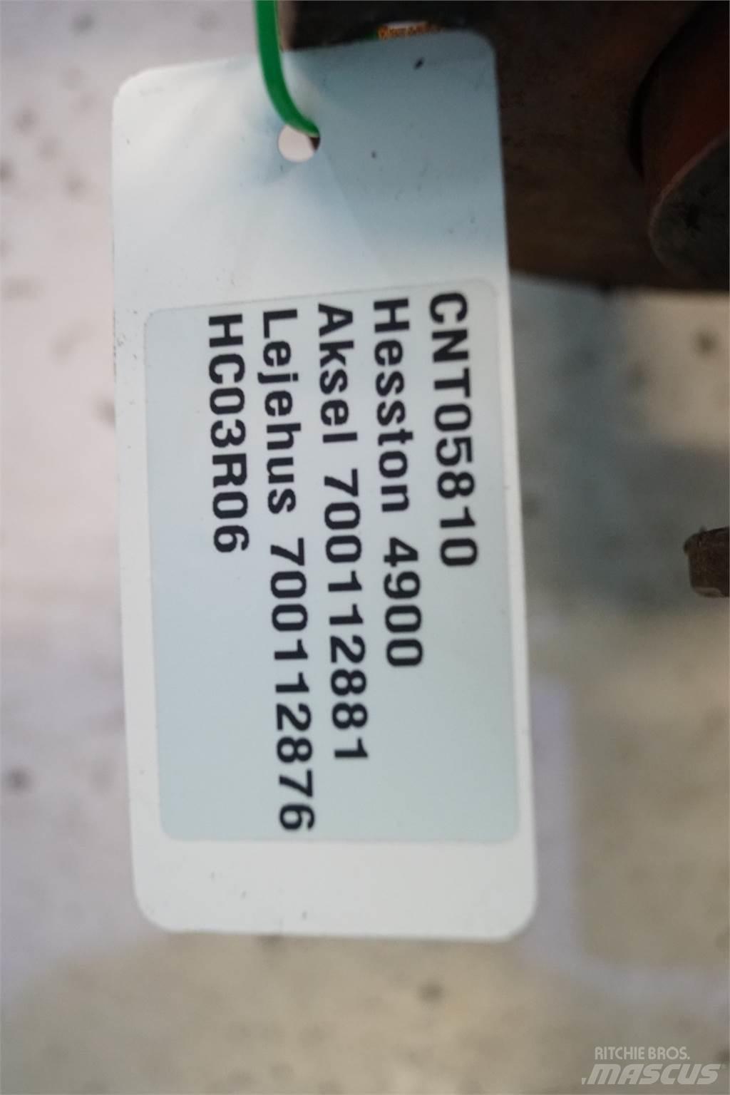 Hesston 4900 Stroje na zber krmovín-príslušenstvo