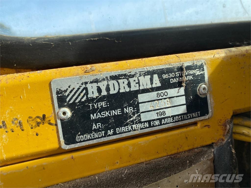 Hydrema 800 Stavebné sklápače
