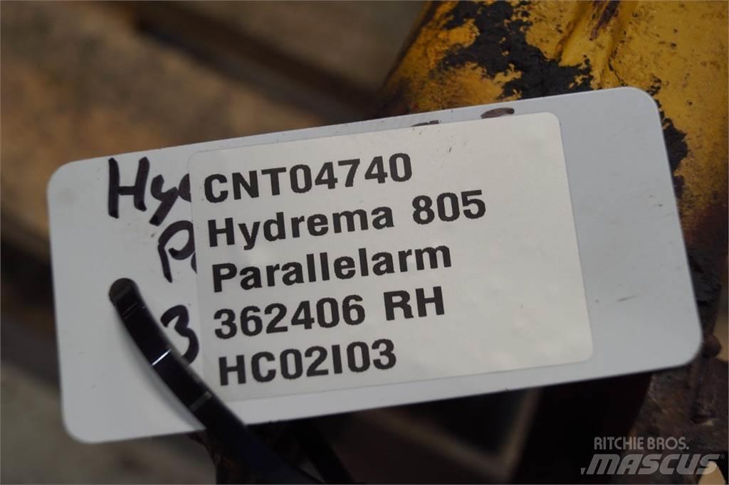 Hydrema 805 Výložníky a lyžice