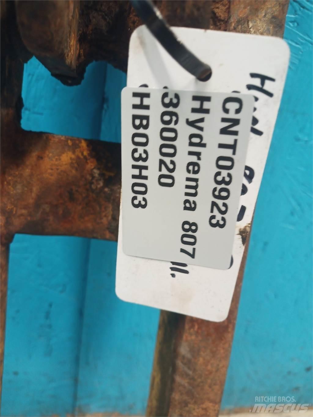 Hydrema 807 Hĺbkové lopaty