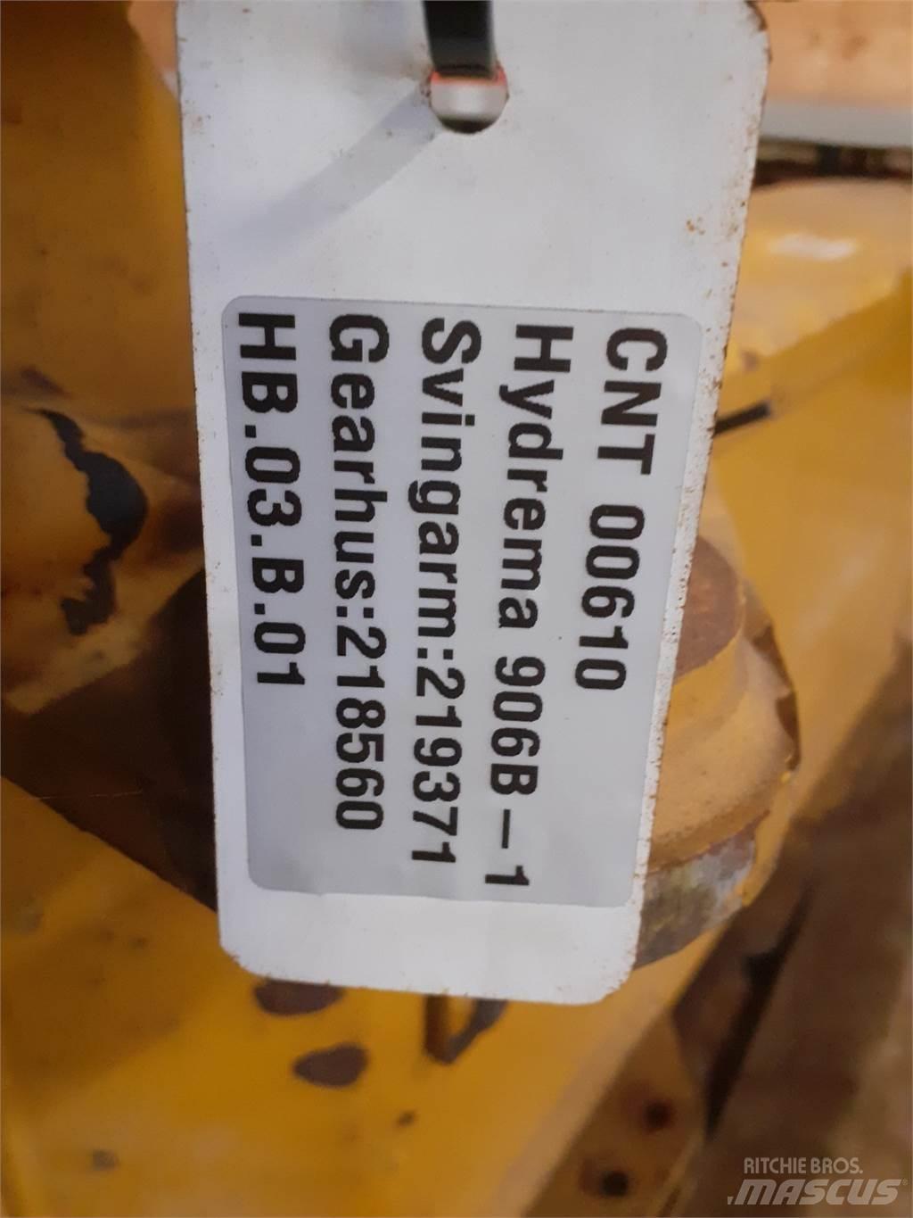 Hydrema 906B Hĺbkové lopaty