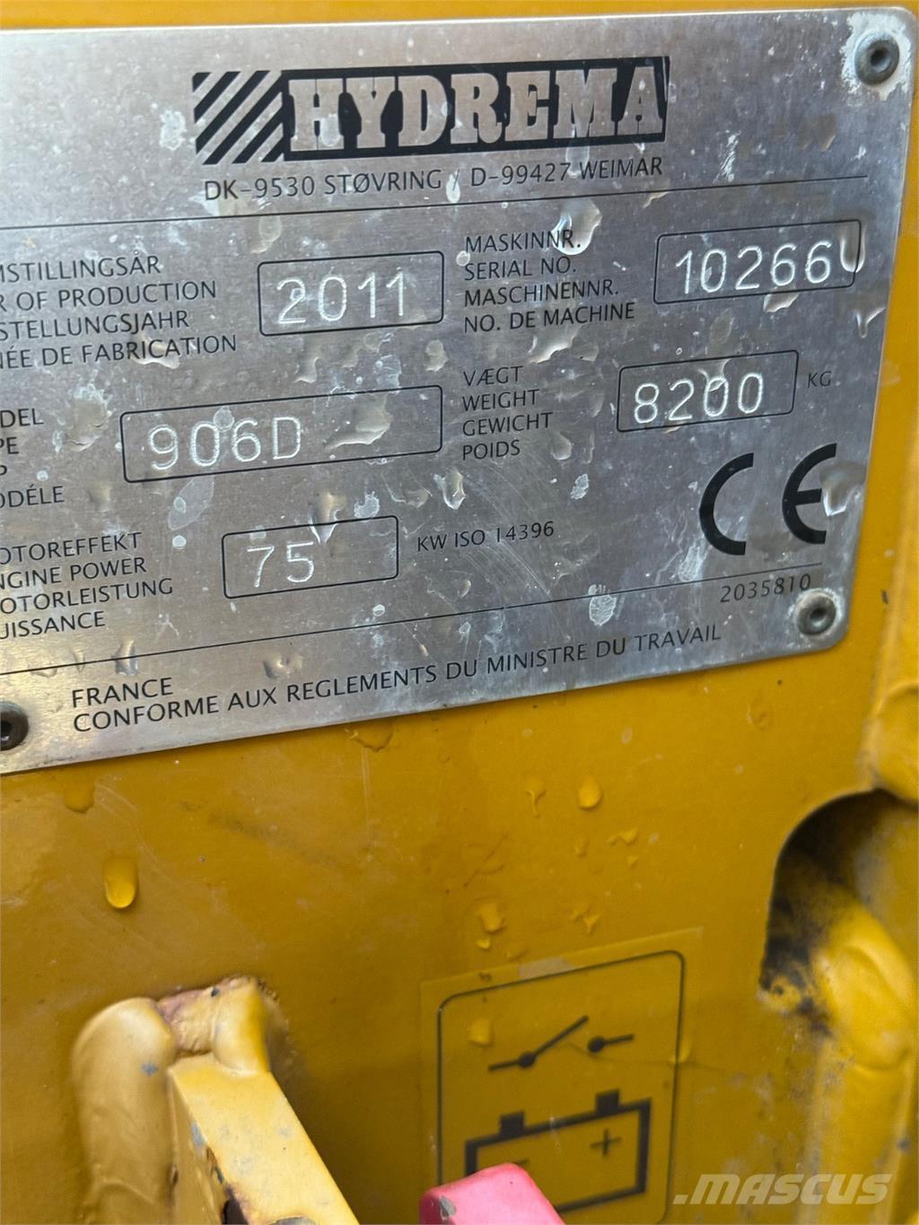 Hydrema 906D Rýpadlo-nakladače