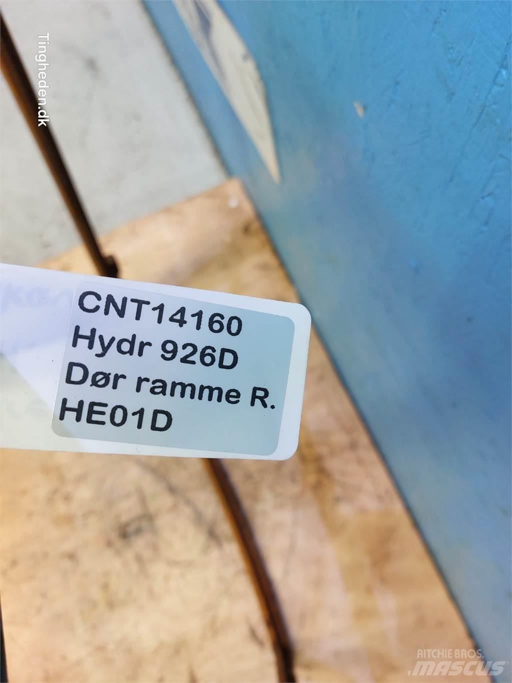Hydrema 926D Kabíny a interiér